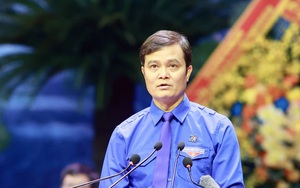 &Ocirc;ng B&ugrave;i Quang Huy t&aacute;i đắc cử B&iacute; thư thứ nhất Trung ương Đo&agrave;n kho&aacute; XIII - Ảnh 4.