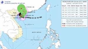 Dự b&aacute;o thời tiết 24/8/2026: B&atilde;o số 4 giật cấp 11, miền Bắc mưa to v&agrave; rất to- Ảnh 2.