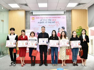 Loạt vi phạm của Bảo Tín Minh Châu trong hoạt động kinh doanh vàng- Ảnh 2. Bảo Tín Minh Châu trao thưởng cho khách hàng dịp 14/2 và 8/3, tổng giá trị đến 130 triệu đồng