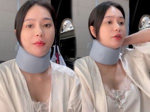 Đoàn Di Băng nẹp cổ, biến dạng đốt sống: Tình trạng cụ thể ra sao?