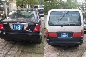 Không ít trường hợp xe công vụ biển số xanh ở Lâm Đồng vi phạm giao thông - Ảnh 2.