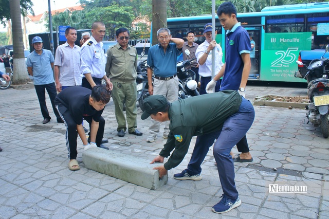 Hà Nội: "Cưỡng chế" khu vực trông xe trái phép tại khu đô thị Xa La- Ảnh 4.