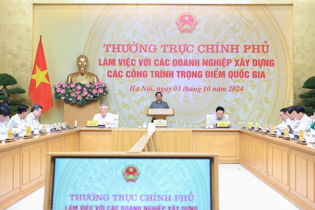 Thủ tướng làm việc với các doanh nghiệp xây dựng công trình trọng điểm- Ảnh 2.