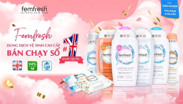 Dung dịch vệ sinh phụ nữ Femfresh – Lựa chọn hàng đầu chăm sóc vùng nhạy cảm- Ảnh 4.