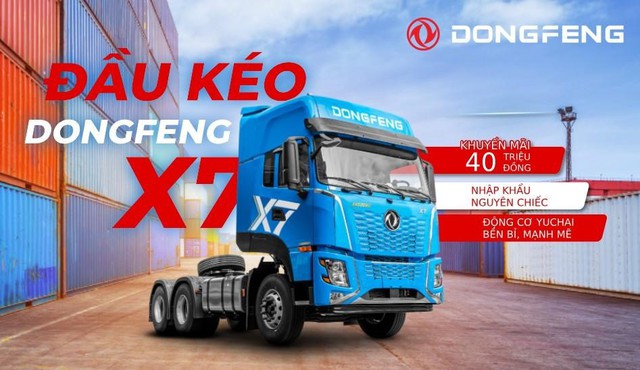 Cơ hội vàng khuyến mãi "sốc" khi mua xe đầu kéo Dongfeng X7 tại Dongfeng An Sương- Ảnh 2.