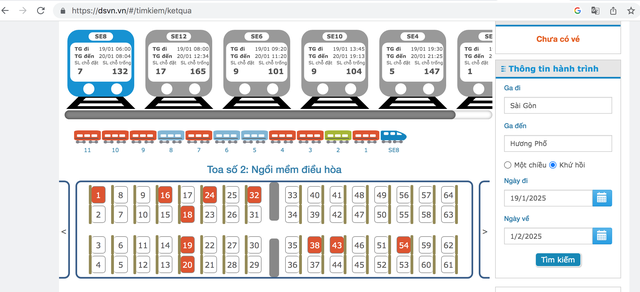 Mở bán vé tàu Tết 2025: Không bán ghế phụ, nâng cao chất lượng phục vụ- Ảnh 1.