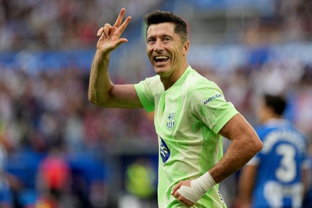 Lewandowski đang là tiền đạo đáng gờm nhất châu Âu hiện nay.