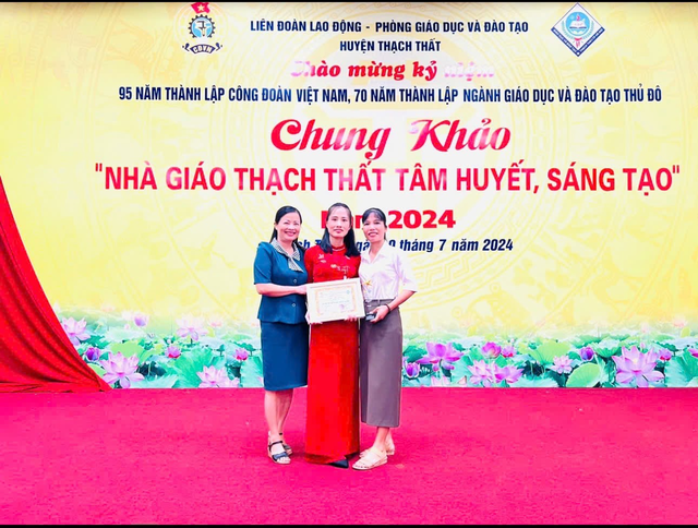 Thạch Thất, Hà Nội: Trường Mầm Non Thạch Hòa xây dựng môi trường giáo dục “Lấy trẻ làm trung tâm”- Ảnh 7.