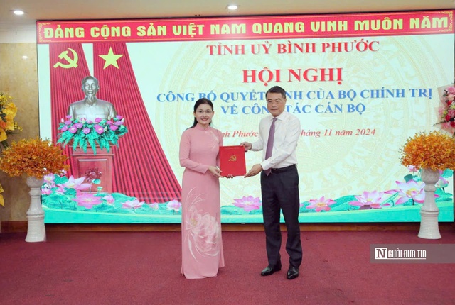 Bà Tôn Ngọc Hạnh giữ chức Bí thư Tỉnh ủy Bình Phước- Ảnh 3.