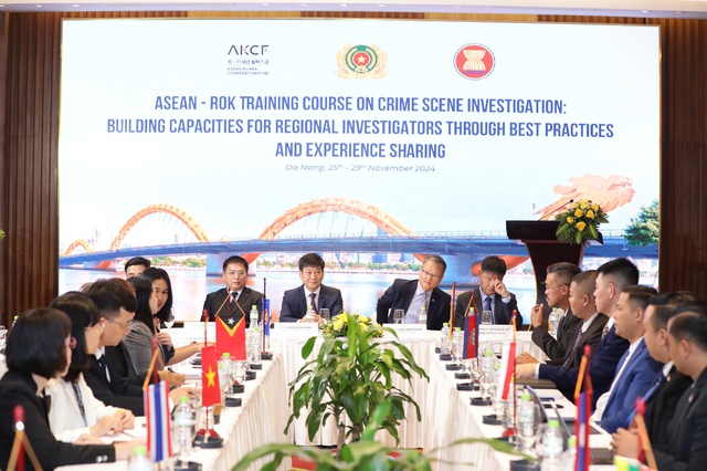 Hội nghị tập huấn ASEAN - Hàn Quốc về khám nghiệm hiện trường vụ án hình sự - Ảnh 2.