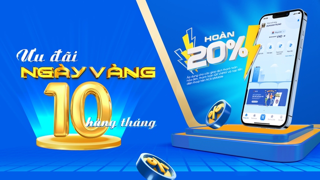 Rộn ràng ưu đãi khi thanh toán hóa đơn mùng 10 hàng tháng qua ngân hàng số NCB iziMobile- Ảnh 2.