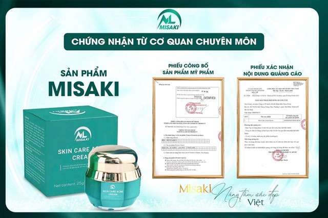 Minh bạch pháp lý: Giấy tờ công bố sản phẩm chính hãng của thương hiệu Misaki- Ảnh 2.