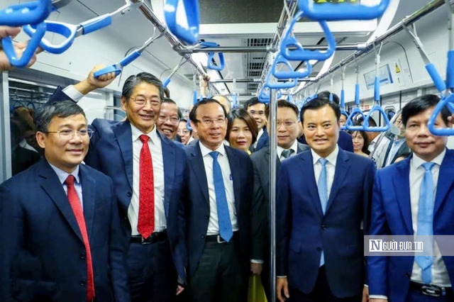 Metro số 1 Bến Thành - Suối Tiên chính thức lăn bánh- Ảnh 2.