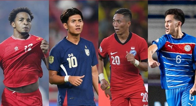 4 cầu thủ được AFF kỳ vọng sẽ tỏa sáng ở bán kết AFF Cup 2024. (Ảnh: AFF)