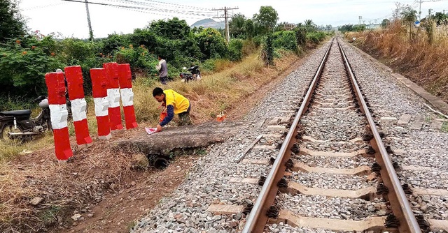 Bình Thuận: Đóng các lối đi tự mở trên đường sắt để tránh tai nạn giao thông- Ảnh 2.