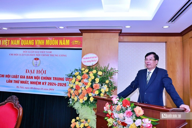 Chi Hội Luật gia Ban Nội chính Trung ương: Chủ động đề xuất, triển khai nhiệm vụ- Ảnh 3.