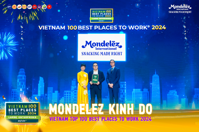 Mondelez Kinh Đô thuộc top 100 doanh nghiệp bền vững, nơi làm việc tốt nhất Việt Nam, có nguồn nhân lực hạnh phúc năm 2024- Ảnh 2.