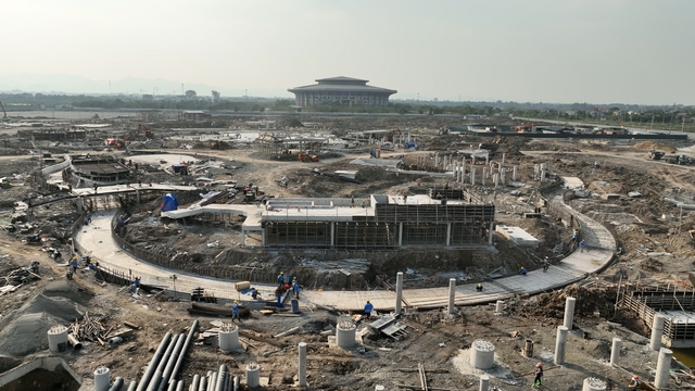 Soi tiến độ thi c&ocirc;ng thần tốc của đ&ocirc; thị nghỉ dưỡng Sun Group tại H&agrave; Nam- Ảnh 11.