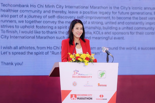 Khai mạc giải Marathon quốc tế Thành phố Hồ Chí Minh Techcombank lần thứ 7- Ảnh 4.