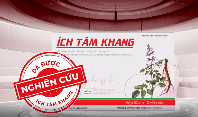 Có Ích Tâm Khang, hết hẳn khó thở do suy tim, không lo lên cơn đau tim