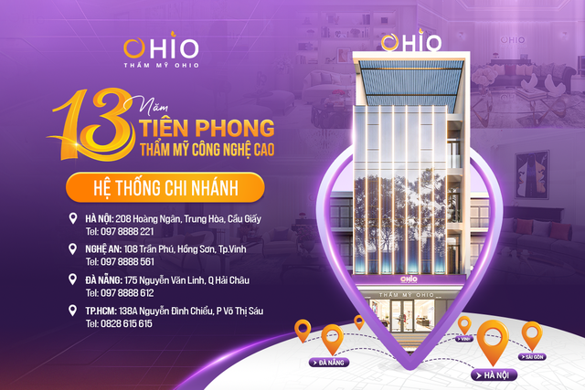 Thẩm mỹ OHIO Vinh, địa chỉ xóa chàm bớt uy tín nhất Miền Trung- Ảnh 1.