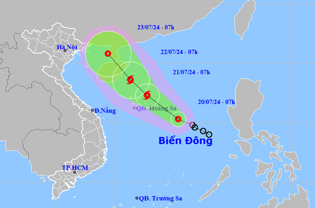 Bão số 2 diễn biến khá phức tạp- Ảnh 1.