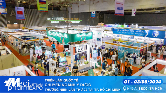 VietNam Medipharm Expo 2024 quy tụ các doanh nghiệp uy tín trong ngành- Ảnh 1.