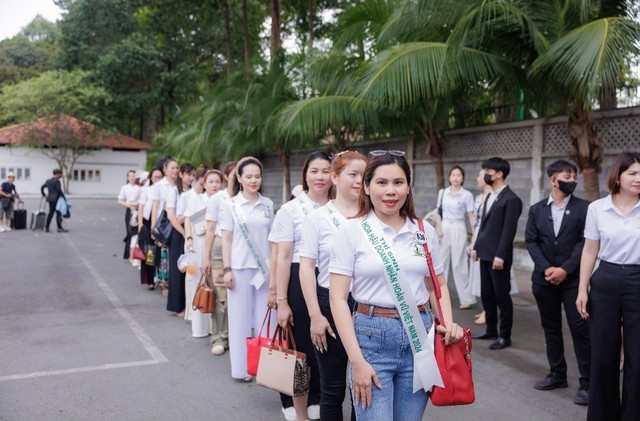 Các thí sinh sẵn sàng chinh phục vương miện Hoa hậu Doanh nhân Hoàn vũ Việt Nam 2024- Ảnh 4.