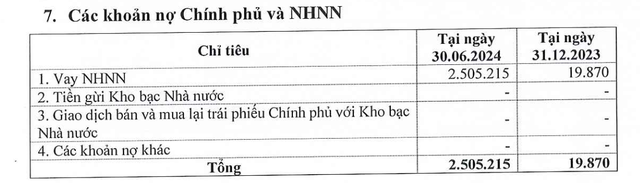 Khoản vay Ngân hàng Nhà nước của Eximbank tăng mạnh- Ảnh 1.