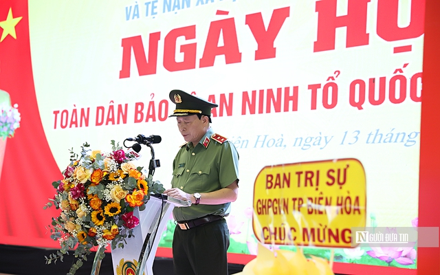 Thứ trưởng Lê Quốc Hùng dự Ngày hội Toàn dân bảo vệ an ninh Tổ quốc tại Đồng Nai- Ảnh 4.