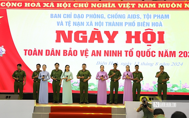 Thứ trưởng Lê Quốc Hùng dự Ngày hội Toàn dân bảo vệ an ninh Tổ quốc tại Đồng Nai- Ảnh 11.