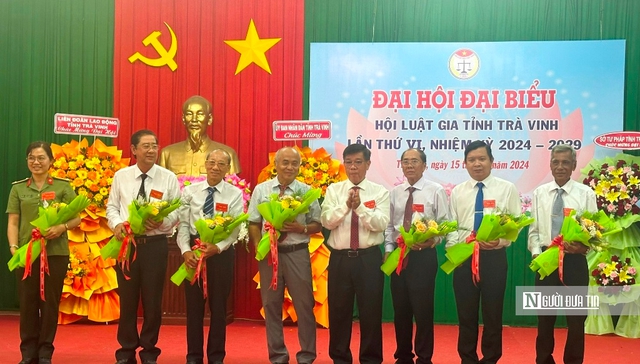 Đại hội đại biểu Hội Luật gia tỉnh Trà Vinh nhiệm kỳ 2024-2029- Ảnh 8.