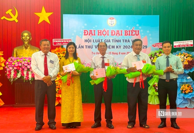 Đại hội đại biểu Hội Luật gia tỉnh Trà Vinh nhiệm kỳ 2024-2029- Ảnh 9.