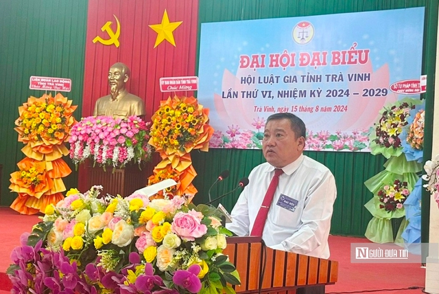 Đại hội đại biểu Hội Luật gia tỉnh Trà Vinh nhiệm kỳ 2024-2029- Ảnh 3.