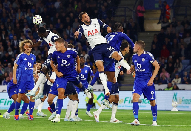 Ở vòng 1 Ngoại hạng Anh 2024-2025, Tottenham đến làm khách của Leicester, đội bóng mới lên hạng.