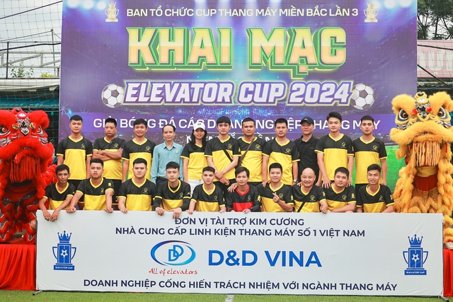 Khởi tranh giải bóng đá Elevator Cup 2024- Ảnh 7.