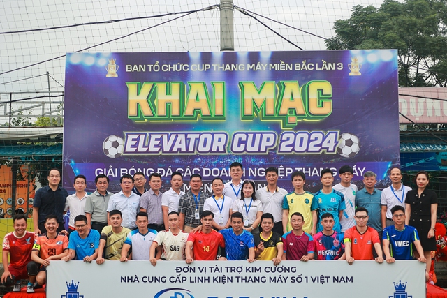 Khởi tranh giải bóng đá Elevator Cup 2024- Ảnh 9.