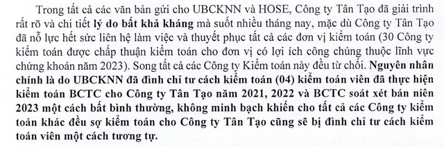 Tân Tạo xin tạm hoãn công bố loạt báo cáo doanh nghiệp- Ảnh 1.