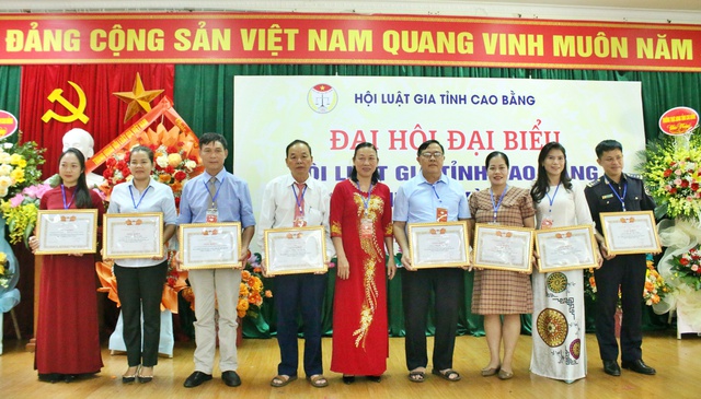 Hội Luật gia tỉnh Cao Bằng: Chủ động hơn nữa trong công tác Hội- Ảnh 7.