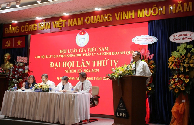 Đại hội Chi hội Luật gia Viện Khoa học Pháp lý và Kinh doanh Quốc tế - IBLA- Ảnh 3.