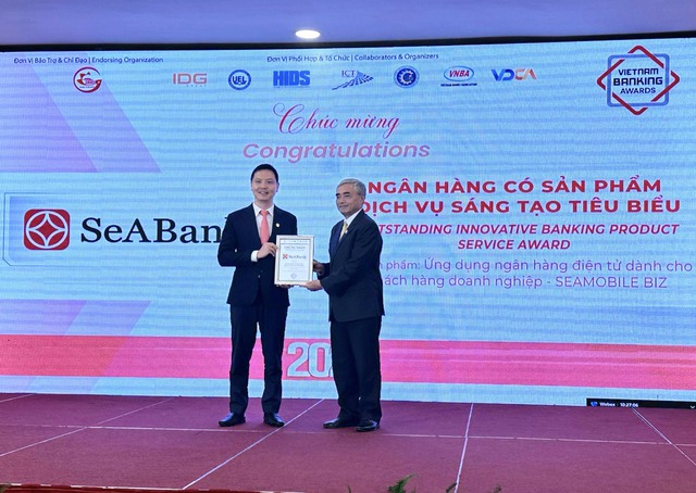 SeABank lần thứ 4 liên tiếp được vinh danh là Ngân hàng Việt Nam tiêu biểu- Ảnh 1.