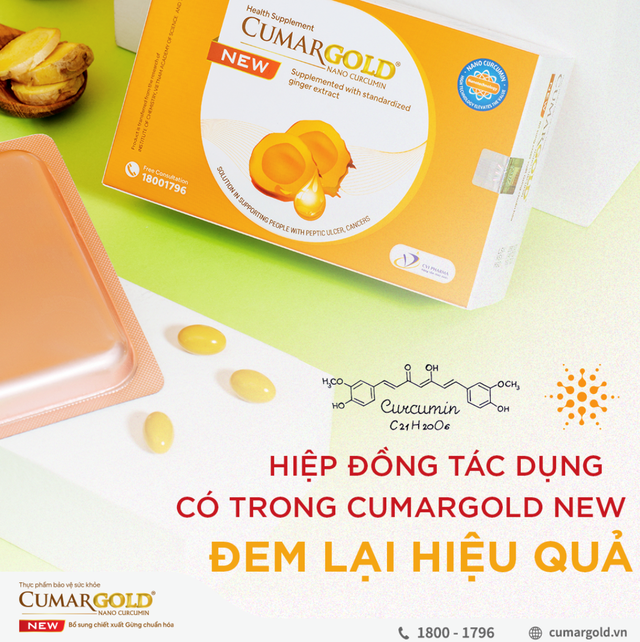 CumarGold New - Giải pháp hỗ trợ cho người trào ngược dạ dày ứng dụng công nghệ Nano- Ảnh 3.