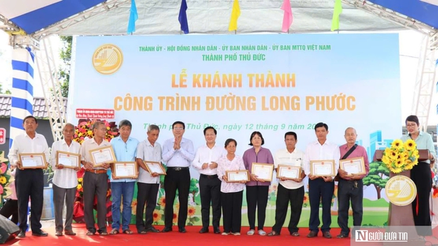 Tp.HCM thông tuyến đường 6km nối cù lao Long Phước với trung tâm Thủ Đức- Ảnh 7.