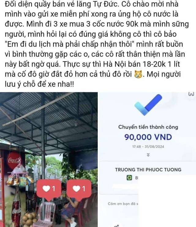 Lý do không xử phạt chủ quán bán 3 ly nước mía với giá 90.000 đồng- Ảnh 1.