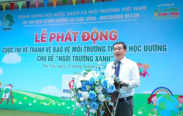 Phát động Cuộc thi vẽ tranh về Bảo vệ môi trường trong học đường - Chủ đề "Ngôi trường xanh"- Ảnh 1.