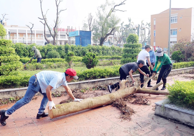 Quảng Ninh: Sửa chữa khẩn cấp 20 công trình bị hư hỏng do bão- Ảnh 1.