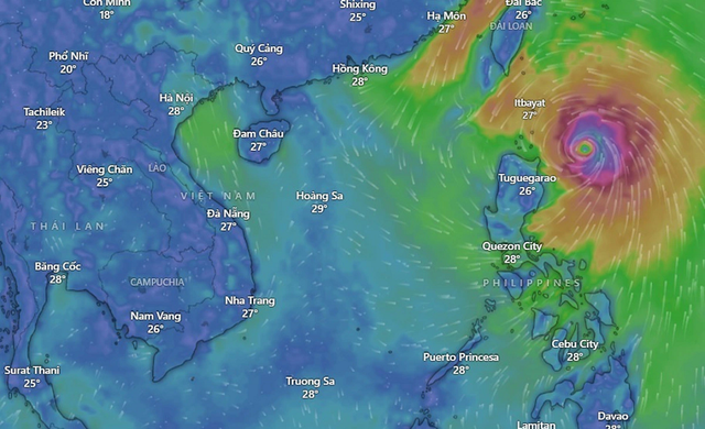 Bão Krathon "thần tốc" đột ngột đổi hướng, liệu có ảnh hưởng đến nước ta?- Ảnh 2.