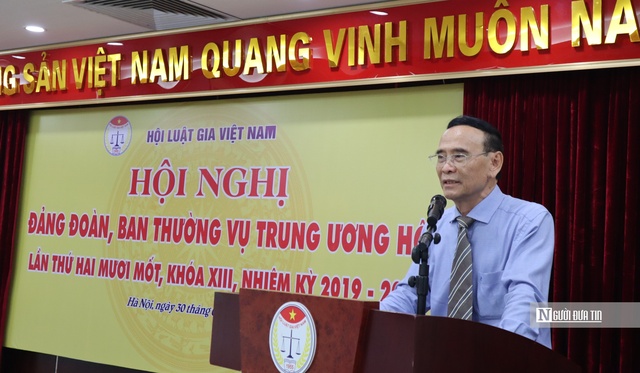 Hội nghị Đảng đoàn, Ban Thường vụ Trung ương Hội Luật gia Việt Nam lần thứ 21- Ảnh 2.