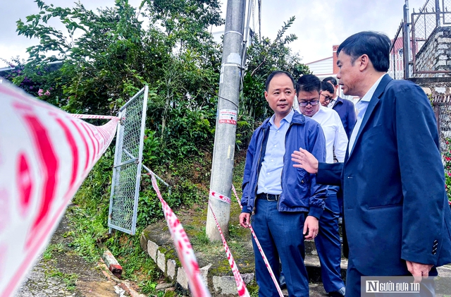 Hiện trường khu vực sạt lở nguy hiểm tại Tp.Đà Lạt- Ảnh 3.