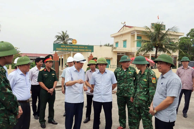 Lãnh đạo Hải Phòng kiểm tra công tác phòng, chống bão số 3- Ảnh 1.